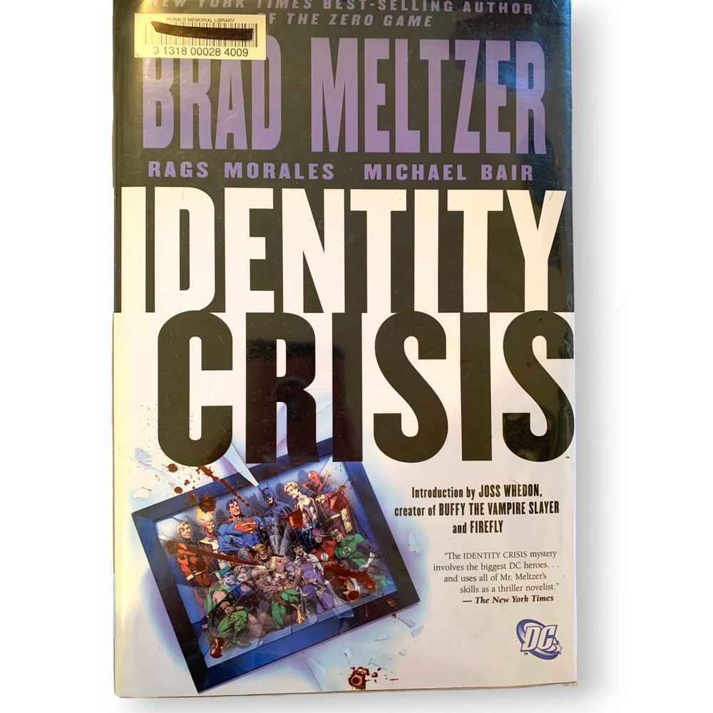 DC Comics 2006 Identity Crisis by Michael Bair Brad Meltzer TPB SC Hardcover
